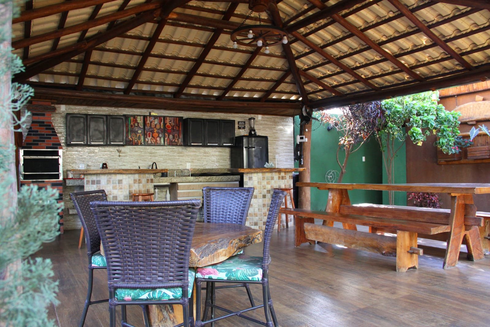 Área de convivência do Hotel Barroso