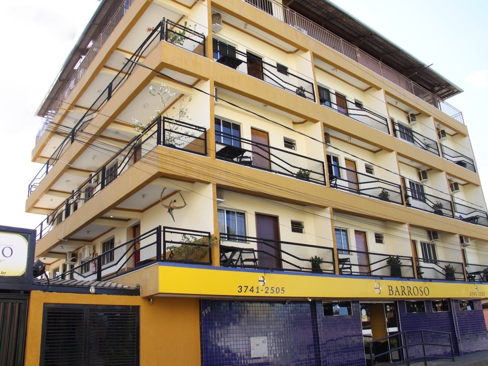 Fachada do Hotel Barroso